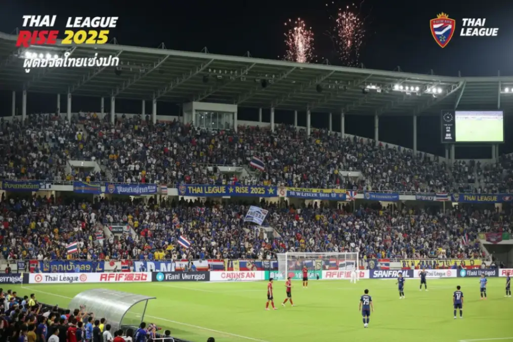บูมฟุตบอลในประเทศไทย: การเติบโตของไทยลีกในปี 2025